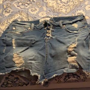 Torrid Jean shorts size 12
